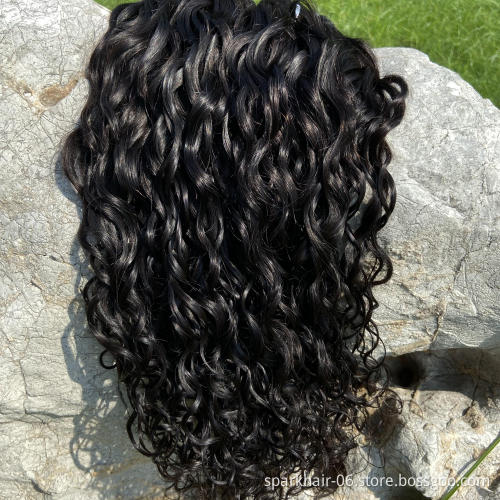 10A Indian Peruvian Brazilian Cuticle Aligned Hair 4 Bundles Raw Virgin Human Hair Vendors Water Wave Hair Extensions